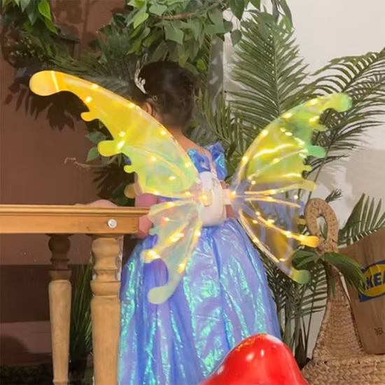 Fast Delivery Custom LED Light Neon Sign Personalized LED Logo Sign No MOQ Angel Wings Neon Sign