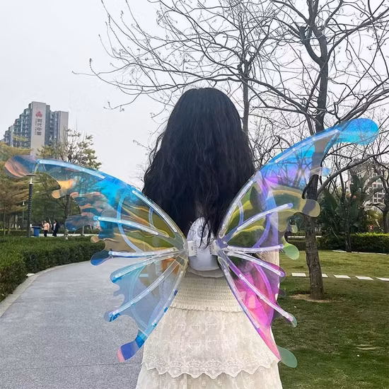 Fast Delivery Custom LED Light Neon Sign Personalized LED Logo Sign No MOQ Angel Wings Neon Sign